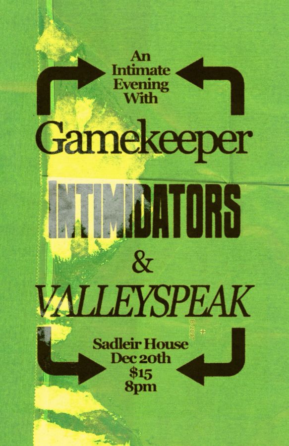 An Intimate Evening w/Valleyspeak, Intimidators, VANCAMP