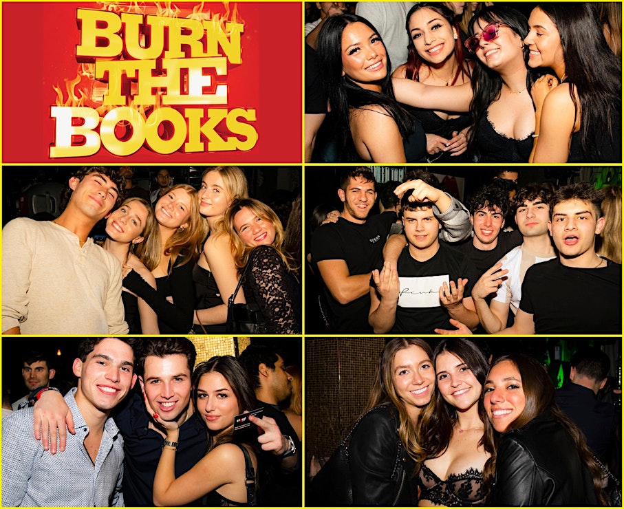18+ | BURN THE BOOKS 2024 @ FICTION NIGHTCLUB | FRIDAY DEC 6TH
