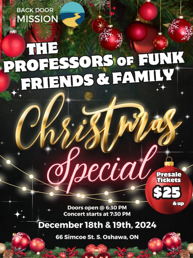 Professors of Funk Friends & Family Christmas Special Series - Get your tickets now!
