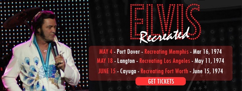 Elvis Recreated - Get your tickets now!